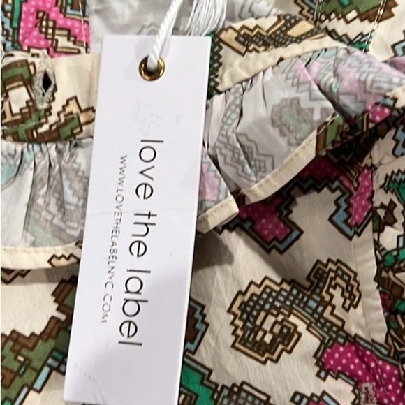 Love the label women’s cotton Nicola top in brandywine size XS NWT - Picture 9 of 12